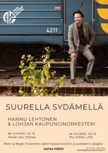 Lohjan kaupunginorkesterin mainoskuva konserteista